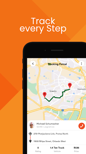 Android application YourMove screenshort