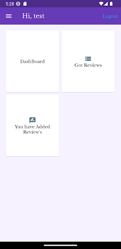 Try & review Screen 3