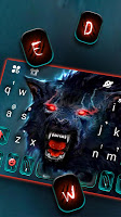 screenshot of Scary Dire Wolf Theme