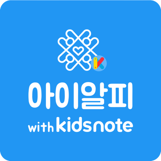 아이알피 with 키즈노트 logo