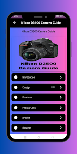 Nikon D3500 Camera Guide