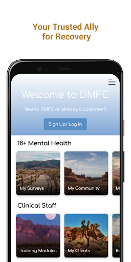 Android application DMFC screenshort
