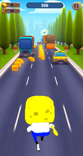 Sponge Neighbor Bob Run Hero Screen 2
