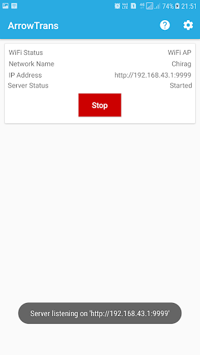 ArrowTrans - A HTTP Server for