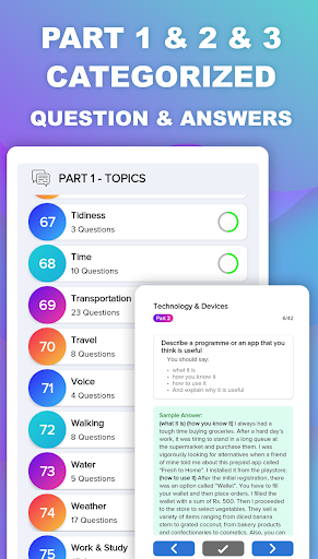 Screenshot of IELTS® Speaking Pro