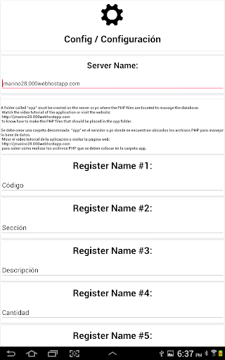 DataBase SQL Android Screen 3