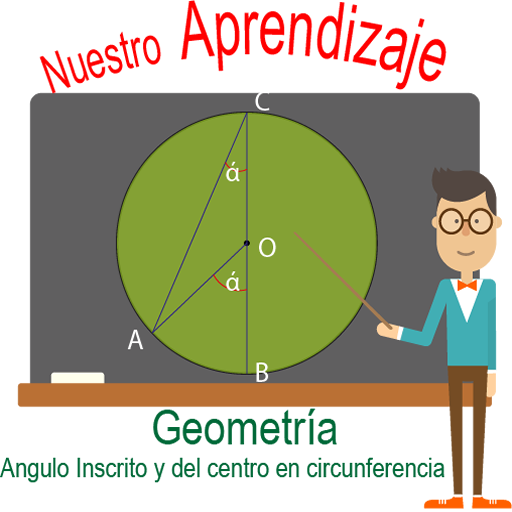 Ángulos inscritos y del centro logo