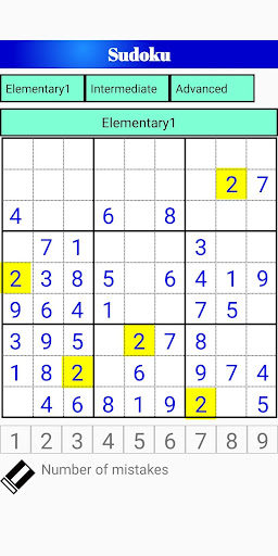 Sudoku Screen 2