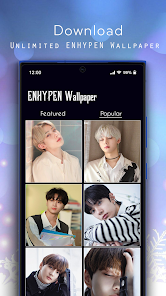 Screenshot 17 Design Kpop ENHYPEN Wallpaper android