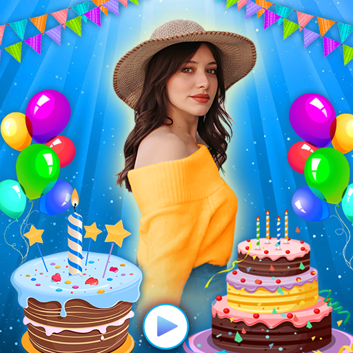 Birthday Video Maker with Song logo
