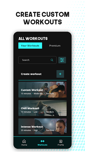 React Workouts Screen 3