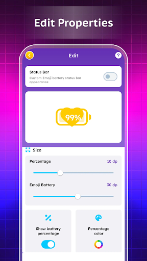 Emoji Battery Widget 2
