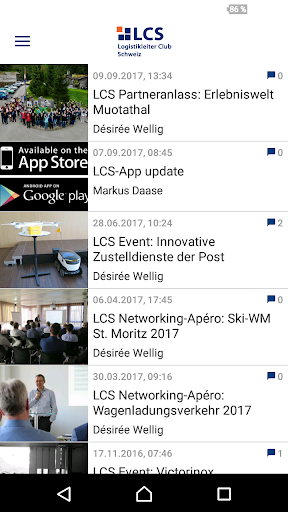 LCS Logistikleiterclub Schweiz Screen 3