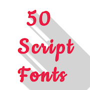 50 Script Fonts