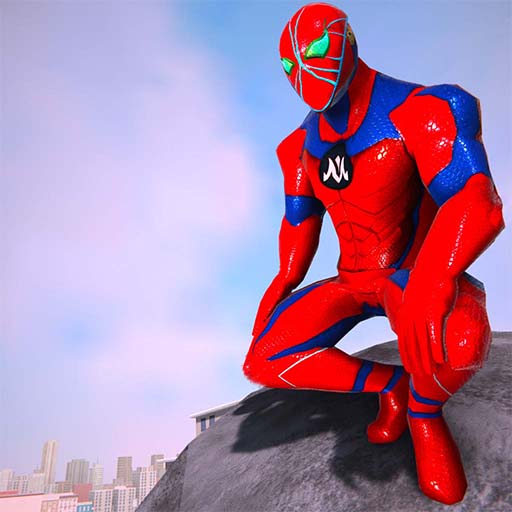 Spider Rope Hero Robot Game 3D