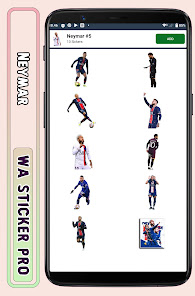 Imágen 6 Neymar - WA Sticker Pro android