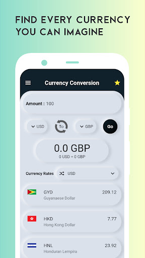 Currency Converter Screen 3