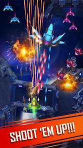 WindWings: Space shooter, Gala 1.0.58 APK + Mod (Unlimited money) untuk android