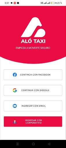Aló Taxi Cliente Screen 3