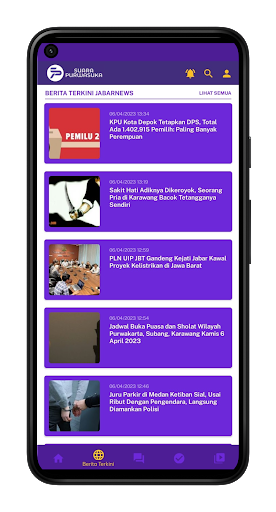 Suara Purwasuka Screen 3