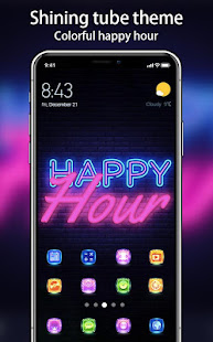 Colorful Shining Butterfly Theme for Galaxy M20