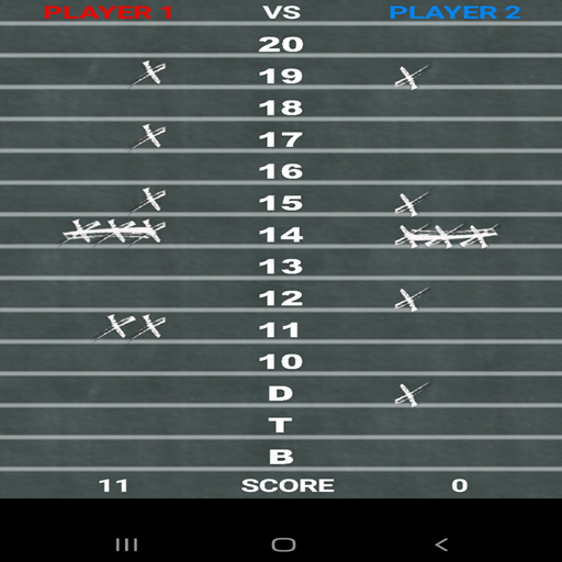 Darts Scoreboard Screen 3