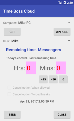 Time Boss Cloud Screen 3