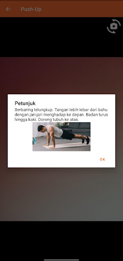 Android application Workout Pose screenshort