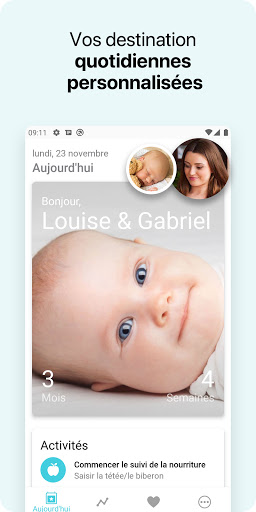 Bébé + | L'appli de suivi de v screenshot 1