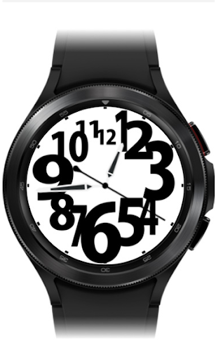 Analog Big Time Watchface