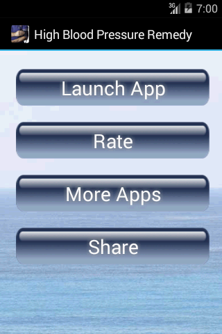 Android application Control High Blood Pressure screenshort