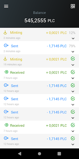 PLC Wallet Screenshot 1 - AppWisp.com