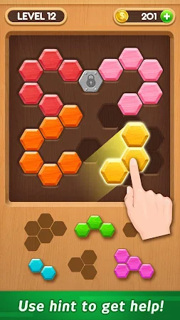 Game screenshot Wood Block Puzzle - Hexa apk download