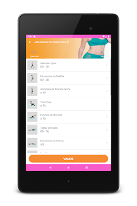 Screenshot 13 Fitness femenino - Entrenamien android