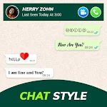 Cover Image of Herunterladen Chat-Stil - Stilvolle Schriftart und Tastatur für WhatsApp  APK