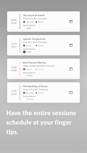 Energy Events Screen 2