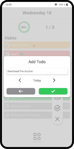 Pro-ductive - Todo & Habit tra Screen 3