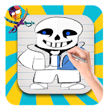 Drawing app : undertale ☠ icon