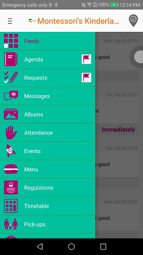 Android application Montessori Kinderland screenshort