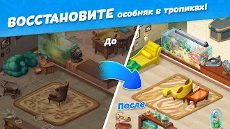 Game screenshot Hawaii Match-3 Mania: Декор mod apk