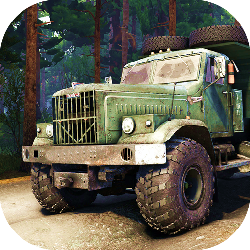 Military Offroad Truck Driver  Icon