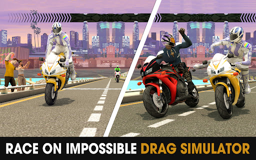 Moto Bike Drag Rival Race Screen 3