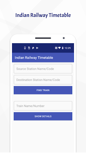 Indian Railway Timetable 2021 screenshot 0