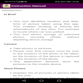 Android application MMLinkTracer screenshort