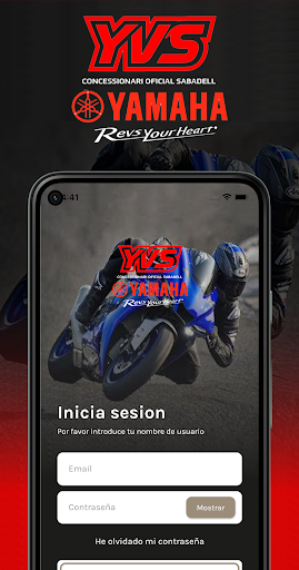 YVS SERVICE Screen 2