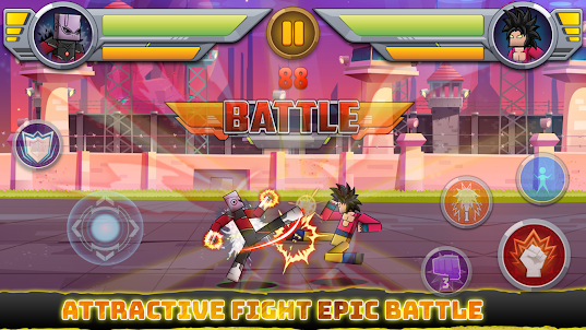 Baixar Stick Fighters: 2 Player Games para PC - LDPlayer