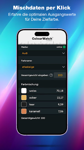 COLOURLOCK® ColourWatch Screen 3
