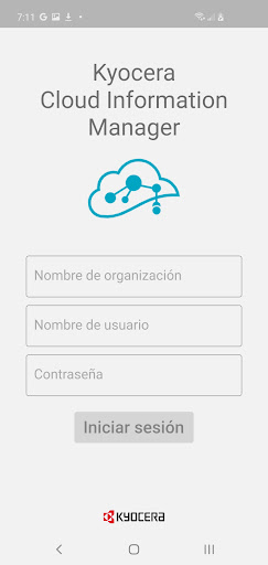 Vista previa de la aplicación