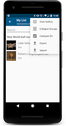 Stuarts North American Mammals Screenshot