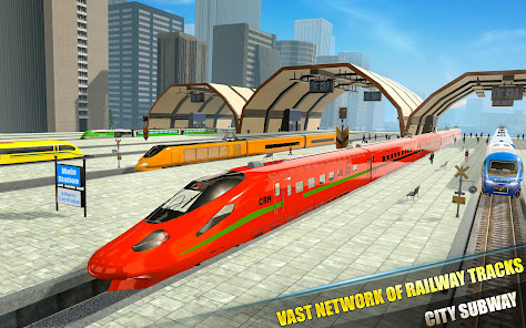 Captura de Pantalla 11 City Train Driving Simulator android